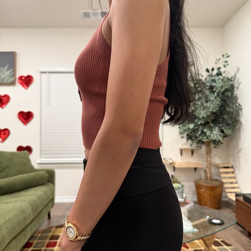 Brick Ribbed Halter - Picture 3 of 6